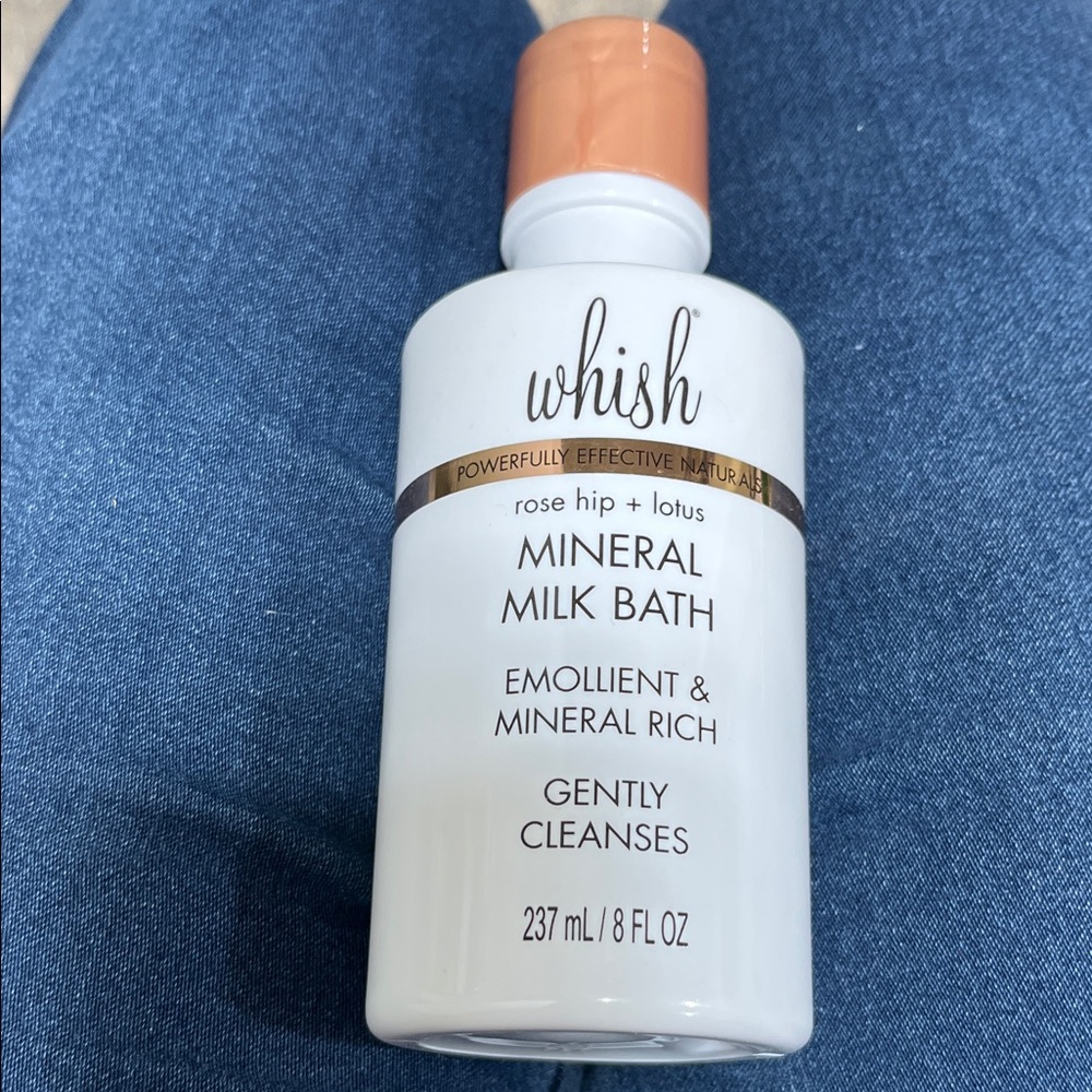 Whish Mineral Milk Bath with Rose Hip and Lotus